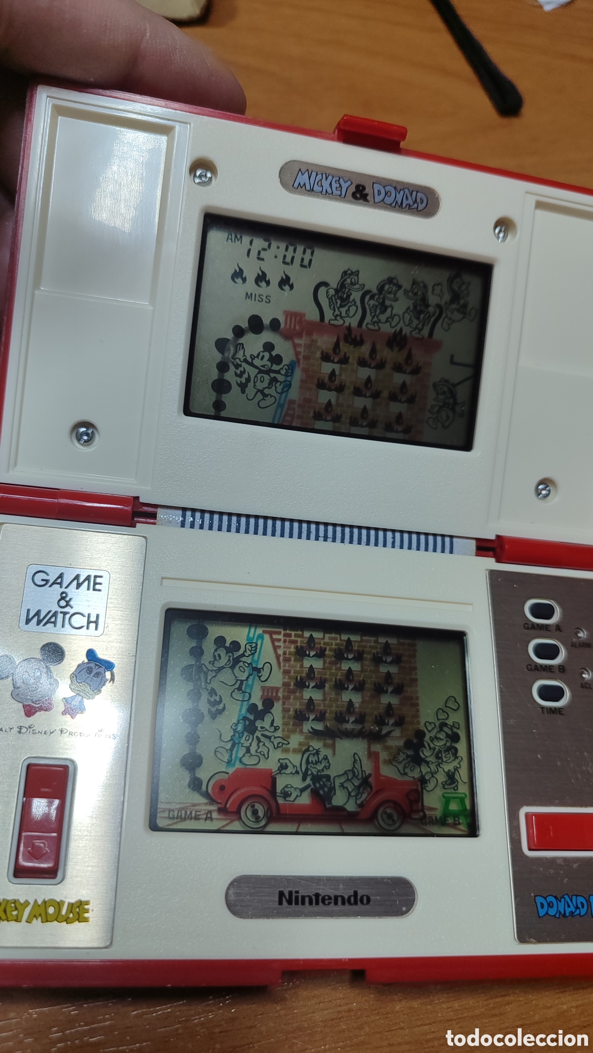 Videojuegos y consolas: Mickey Donald Nintendo Game watch - Foto 5
