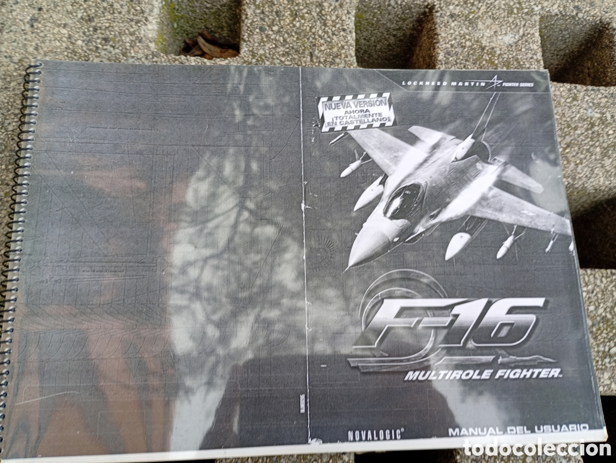 Videojuegos y consolas: F-16 MULTIROLE FIGHTER MANUAL DE VIDEOJUEGO PC - Foto 1