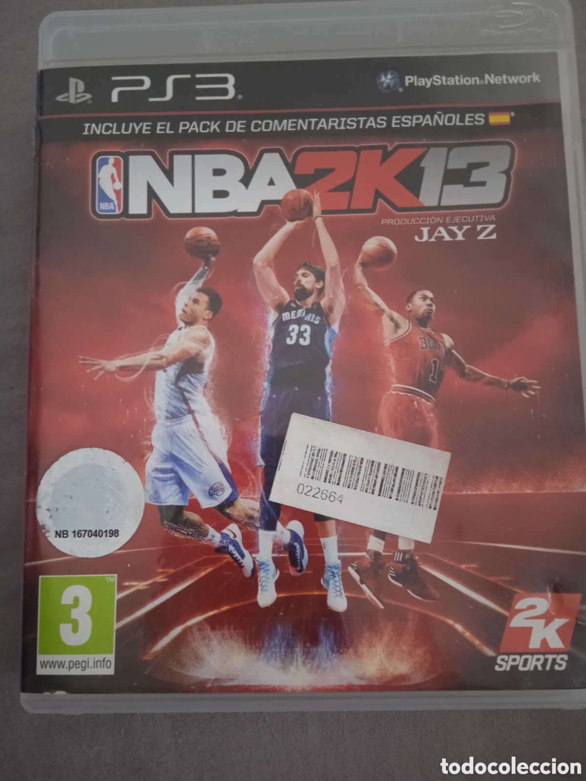 Videojuegos y consolas: NBA2K13 Videojuego PS3 Blu-ray Disc - Foto 1