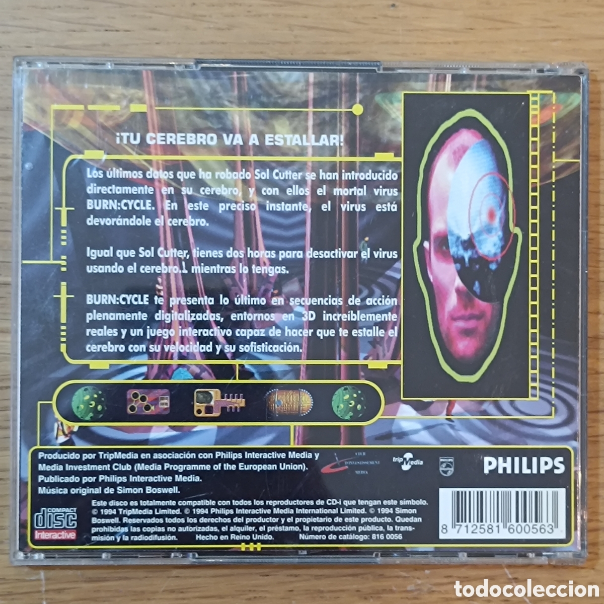 Videojuegos y consolas: Burn Cycle CD-I Philips - Foto 2