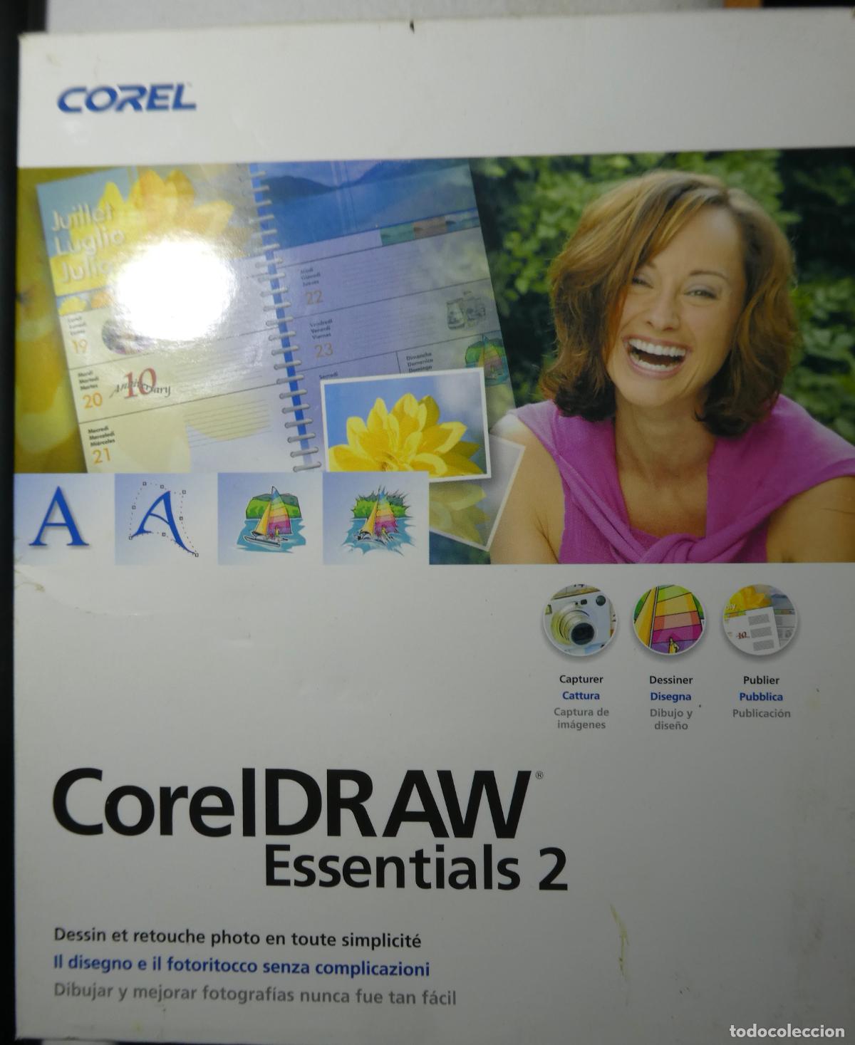 Videojuegos y consolas: Corel Draw Essentials 2 , Windows Programa de edici&oacute;n de fotograf&iacute;as - Foto 1