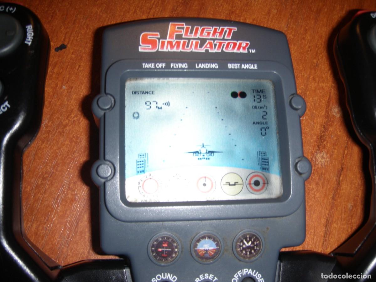 Videojuegos y consolas: MAQUINTA LCD FLIGHT SIMULATOR FUNCIONANDO - Foto 3