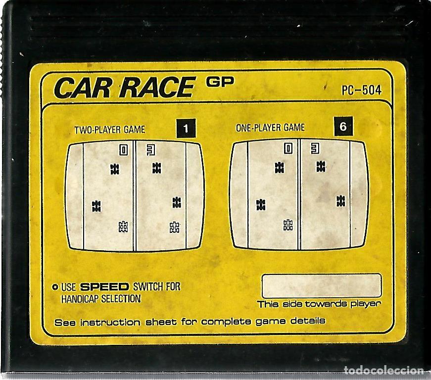 Videojuegos y consolas: CAR RACE GP PC 504 FUNCIONANDO CARTUCHO CONSOLA PROGRAMABLE GAME CJ2 - Foto 1