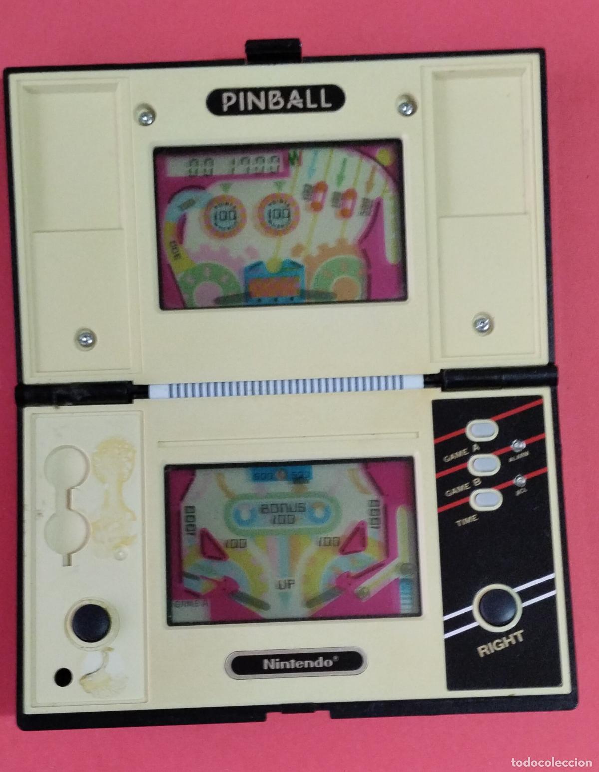Videojuegos y consolas: CONSOLA NINTENDO GAME & WATCH PINBALL MULTI SCREEN FUNCIONANDO - Foto 2
