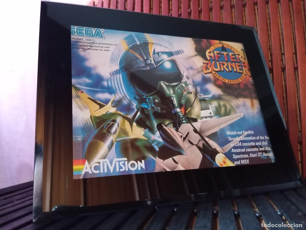 Videojuegos y consolas: Flyer R-type Afterburner Doble Retro 8 y 16 Bits Promo - Foto 1