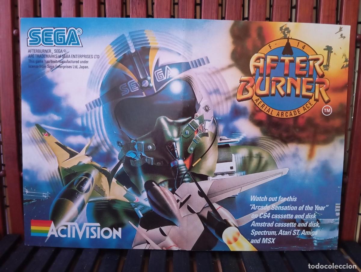 Videojuegos y consolas: Flyer R-type Afterburner Doble Retro 8 y 16 Bits Promo - Foto 13