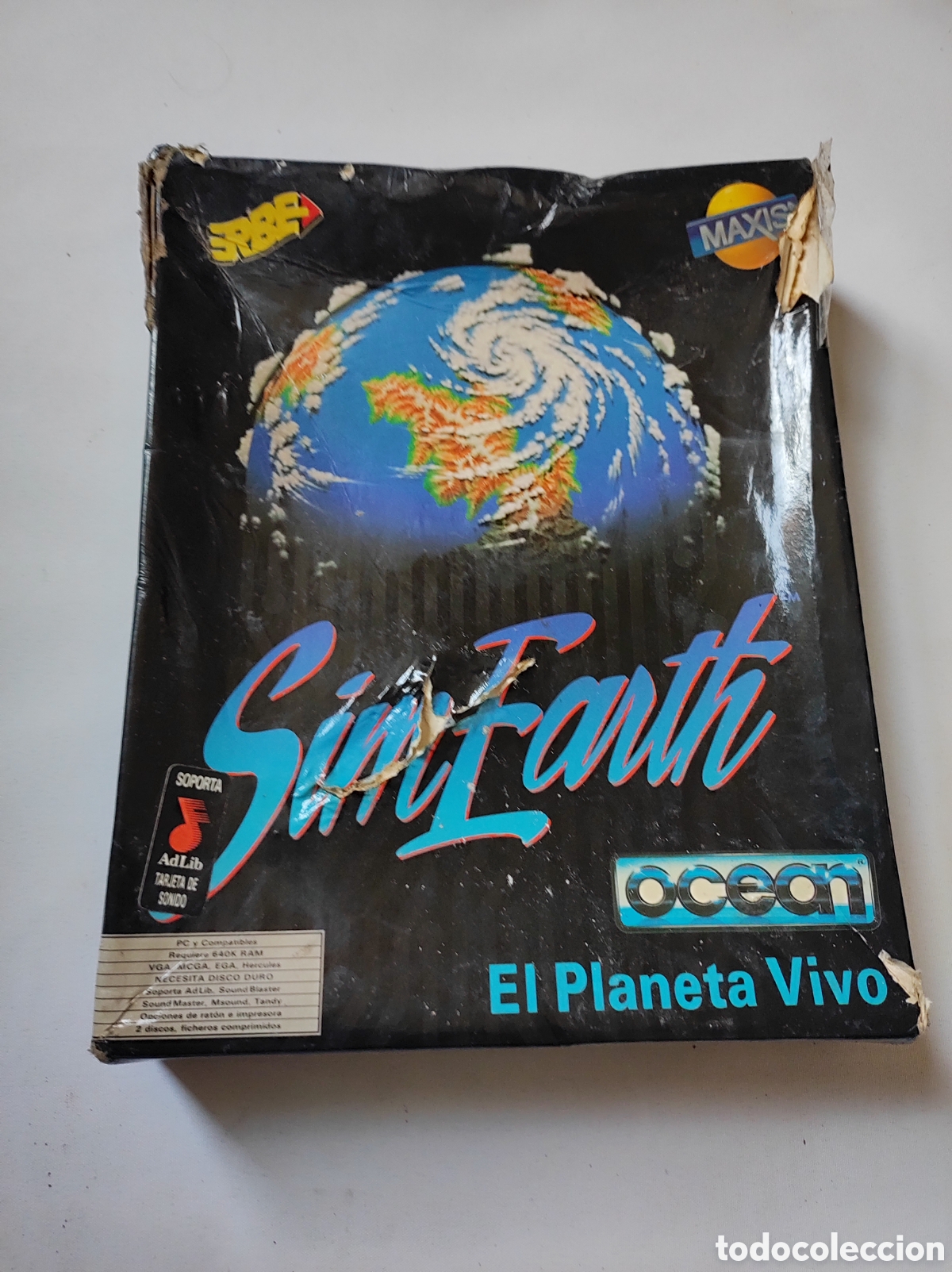 Videojuegos y consolas: Antiguo juego para PC sim earth Erbe - Foto 1