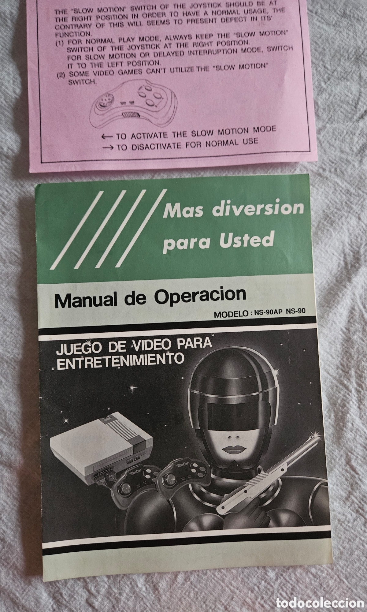 Videojuegos y consolas: Manual de instrucciones consola Nasa - Foto 1