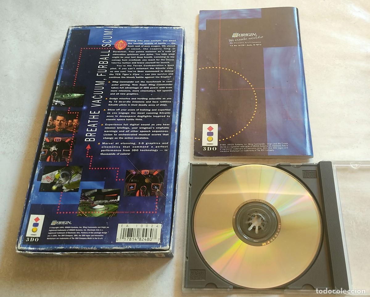 Videojuegos y consolas: Super Wing Commander Panasonic 3DO - Foto 2
