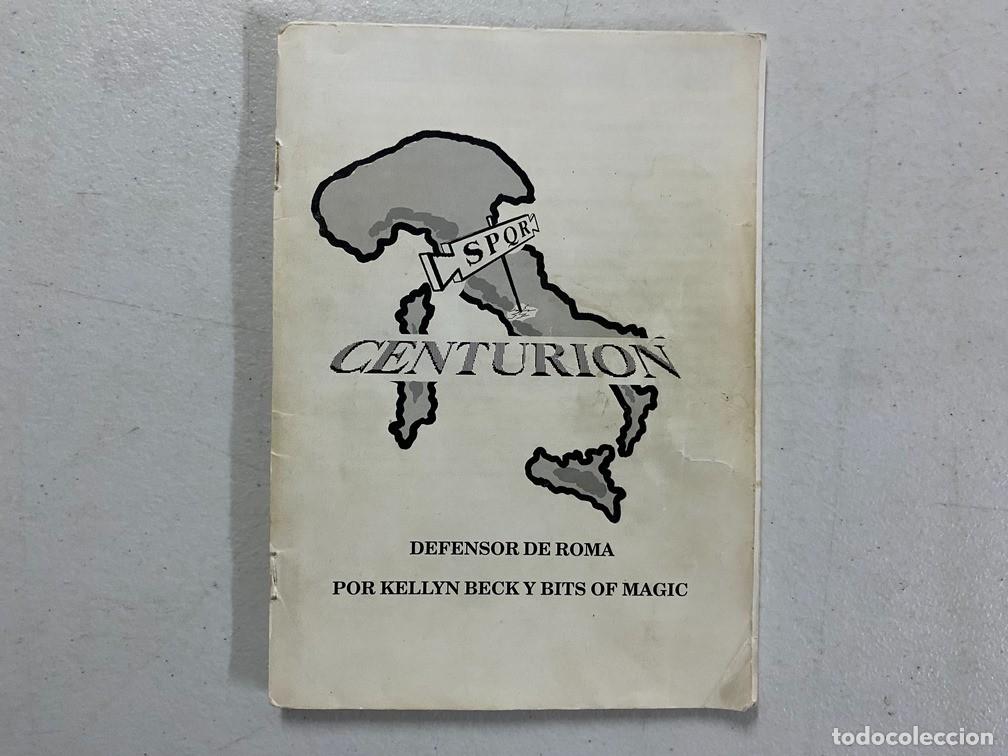 Videojuegos y consolas: CENTURION - MANUAL DE VIDEOJUEGO EN ESPA&Ntilde;OL - Foto 1