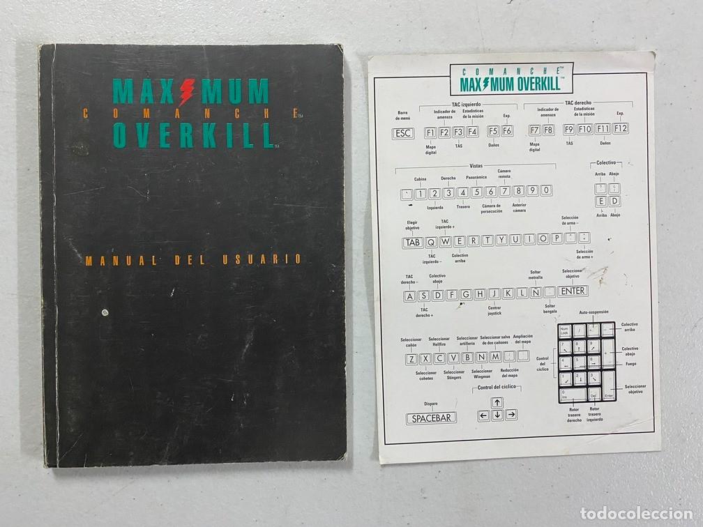 Videojuegos y consolas: COMANCHE MAXIMUM OVERKILL - MANUAL DE VIDEOJUEGO EN ESPA&Ntilde;OL - Foto 1