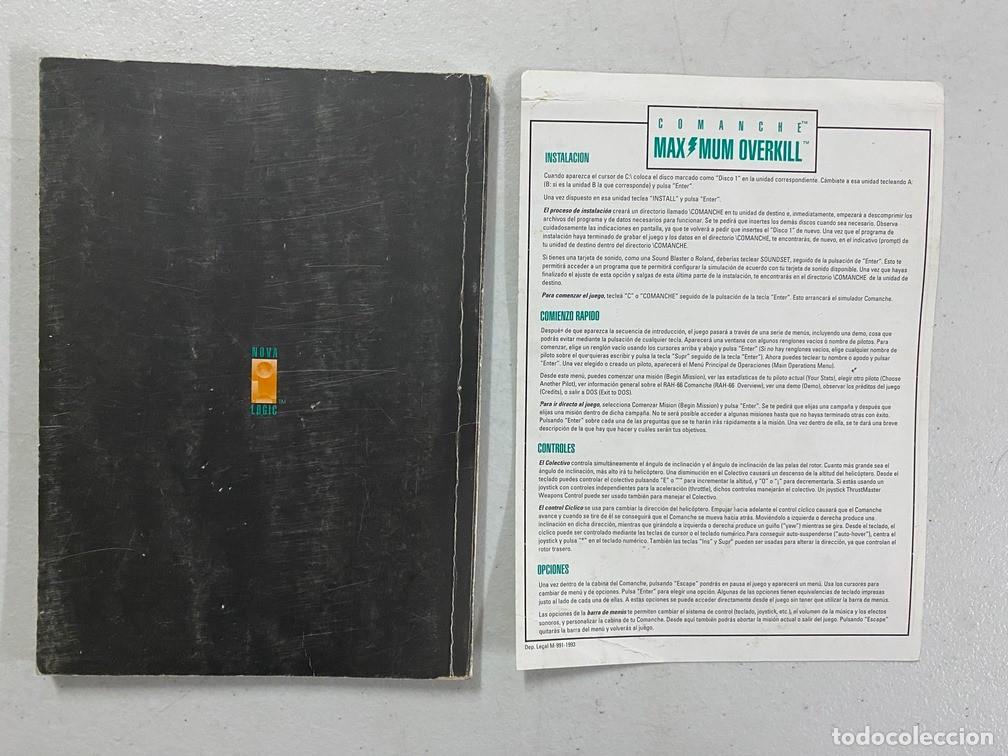 Videojuegos y consolas: COMANCHE MAXIMUM OVERKILL - MANUAL DE VIDEOJUEGO EN ESPA&Ntilde;OL - Foto 2