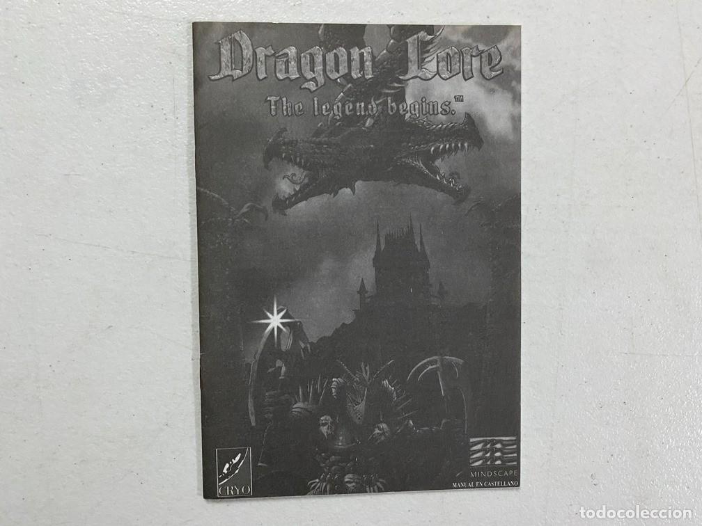 Videojuegos y consolas: DRAGON LORE - MANUAL DE VIDEOJUEGO EN ESPA&Ntilde;OL - Foto 1