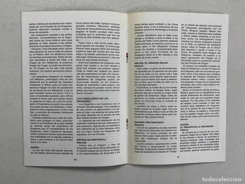 Videojuegos y consolas: DRAGON LORE - MANUAL DE VIDEOJUEGO EN ESPA&Ntilde;OL - Foto 6