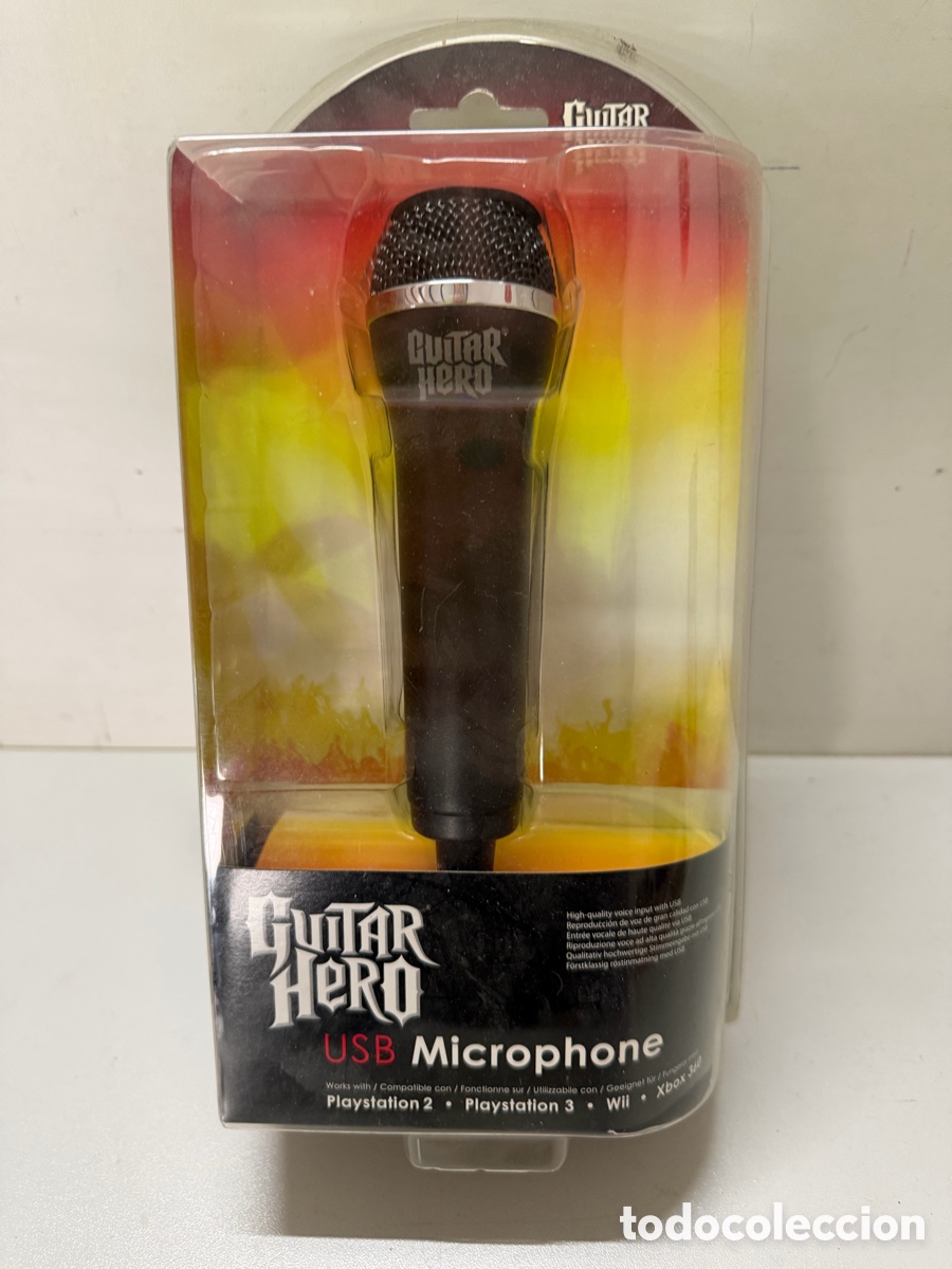Videojuegos y consolas: Micr&oacute;fono de guitar hero - Foto 2