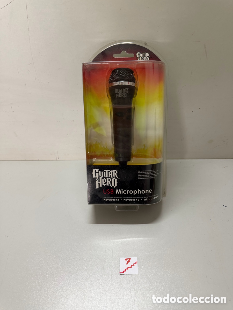 Videojuegos y consolas: Micr&oacute;fono de guitar hero - Foto 1