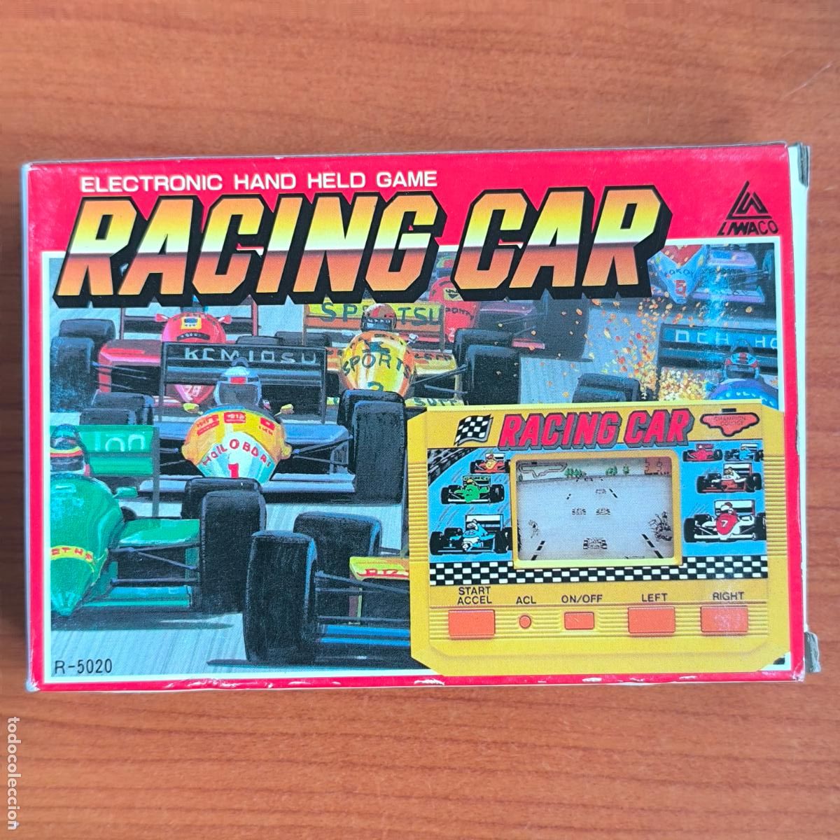 Videojuegos y Consolas: ELECTRONIC HAND HELD GAME R-5020 RACING CAR NEW NUEVA A ESTRENAR LIWACO GAME WATCH