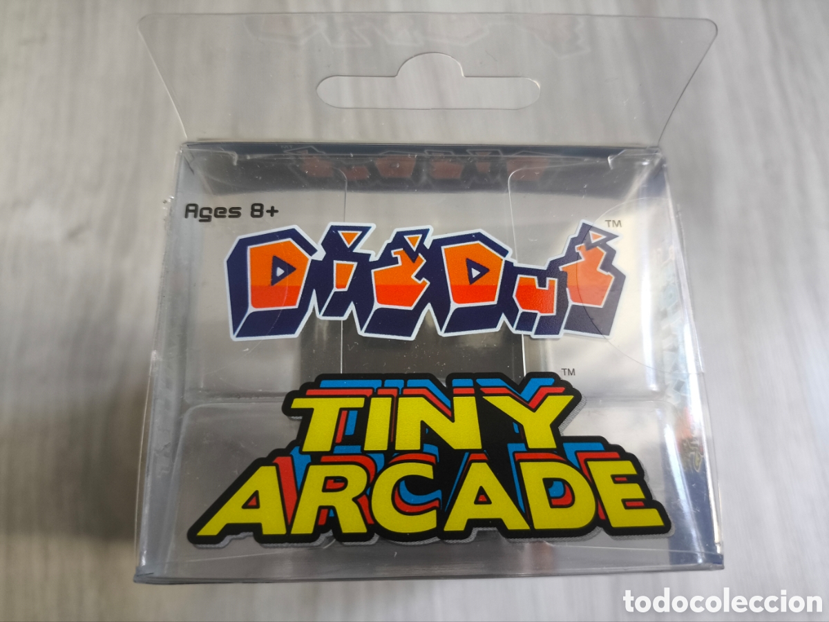 Videojuegos y consolas: Consola mini Tiny arcade Dig dug Bandai Namco nuevo - Foto 4