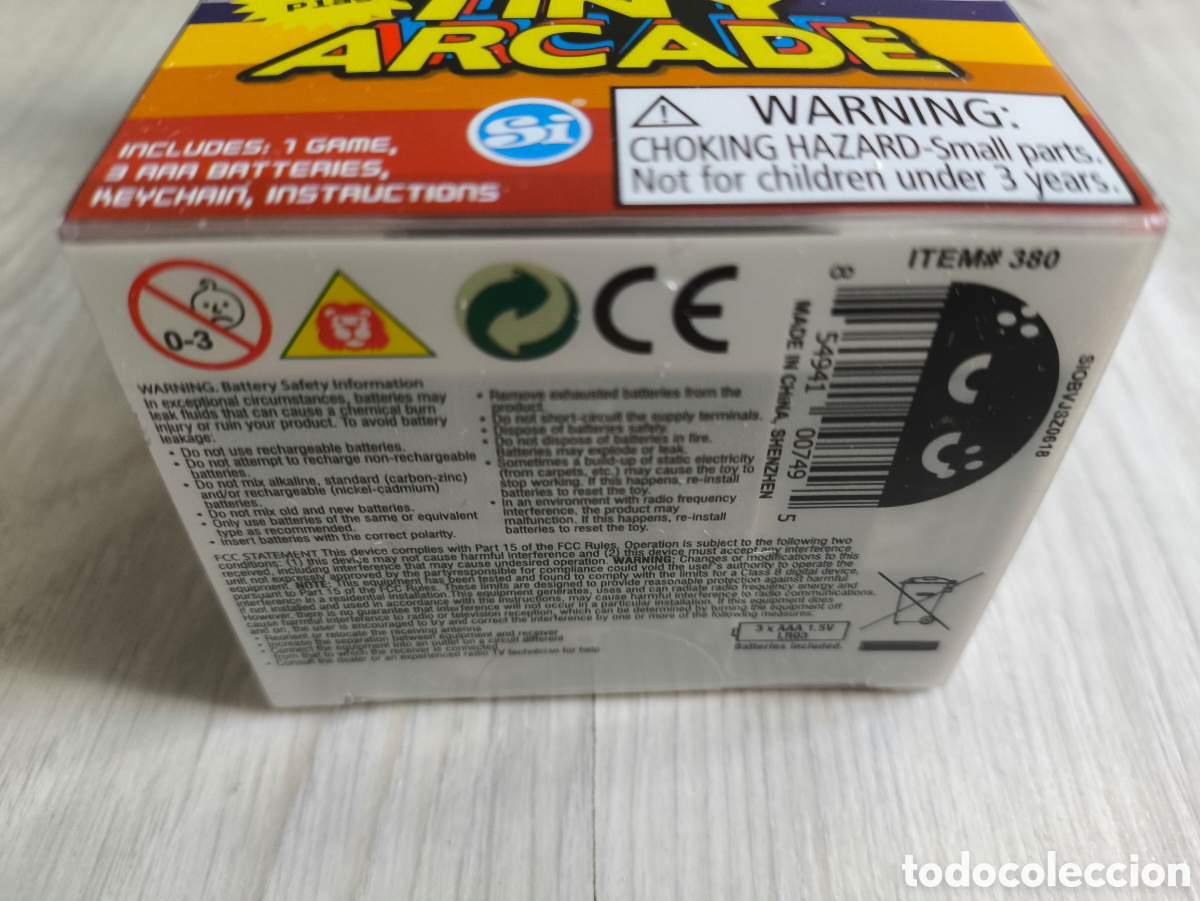 Videojuegos y consolas: Consola mini Tiny arcade Dig dug Bandai Namco nuevo - Foto 5