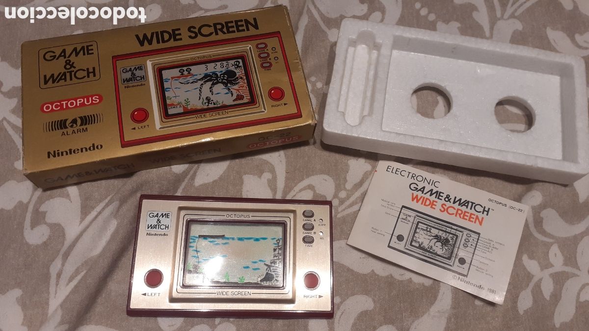 Videojuegos y Consolas: Octopus game and watch