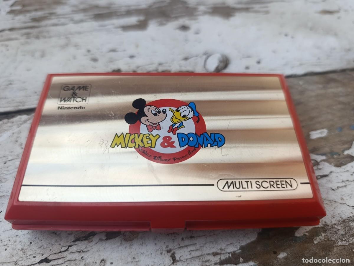 Videojuegos y consolas: Nintendo Game & Watch Mickey & Donald 1982 - Foto 1