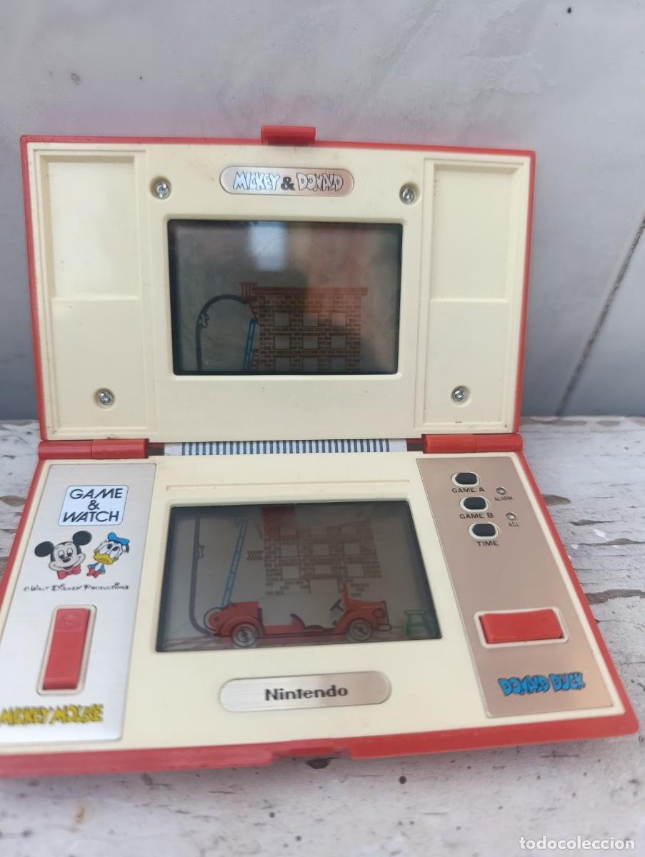 Videojuegos y consolas: Nintendo Game & Watch Mickey & Donald 1982 - Foto 3