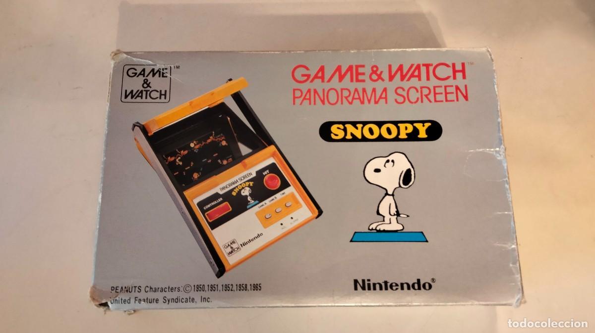 Videojuegos y consolas: Caja Game & Watch, Snoopy Panorama Screen - Foto 2