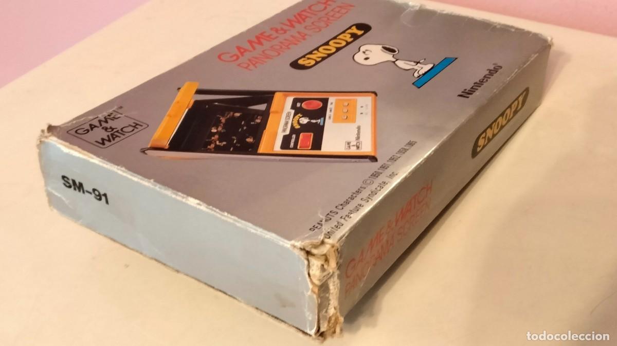 Videojuegos y consolas: Caja Game & Watch, Snoopy Panorama Screen - Foto 5