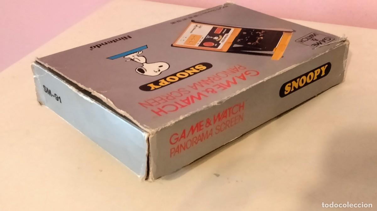 Videojuegos y consolas: Caja Game & Watch, Snoopy Panorama Screen - Foto 6