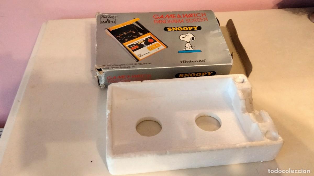 Videojuegos y consolas: Caja Game & Watch, Snoopy Panorama Screen - Foto 9