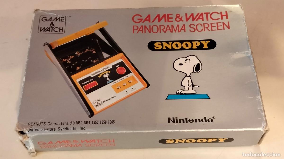 Videojuegos y consolas: Caja Game & Watch, Snoopy Panorama Screen - Foto 1