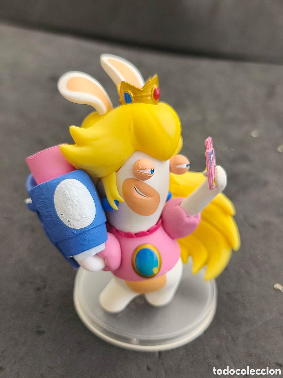 Videojuegos y consolas: Figura Nintendo Rabbids Peach 2017 - Foto 4