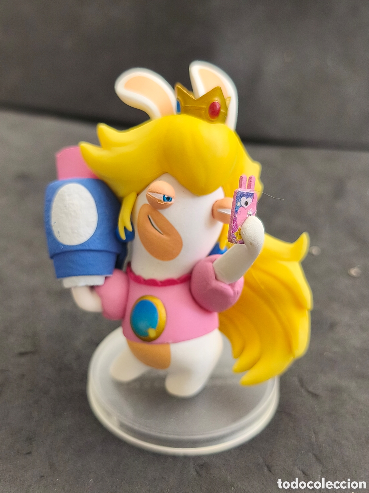 Videojuegos y consolas: Figura Nintendo Rabbids Peach 2017 - Foto 1