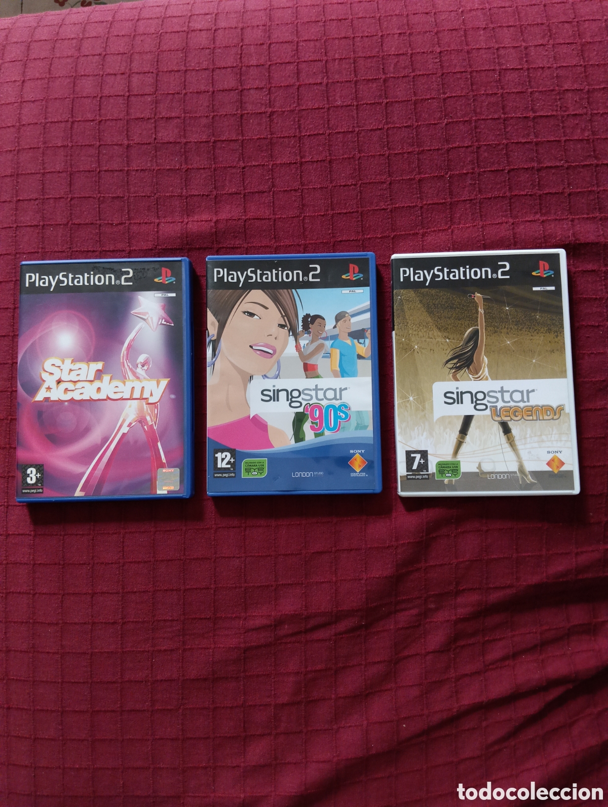 Videojuegos y Consolas: Lote SingStar para PlayStation 2