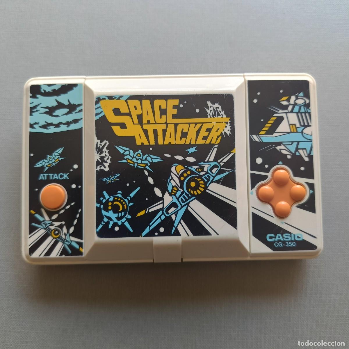 Videojuegos y Consolas: CASIO GAME & WATCH CG-350 SPACE ATTACKER VERY GOOD CONDITION FULL WORKING ORDER! R13227