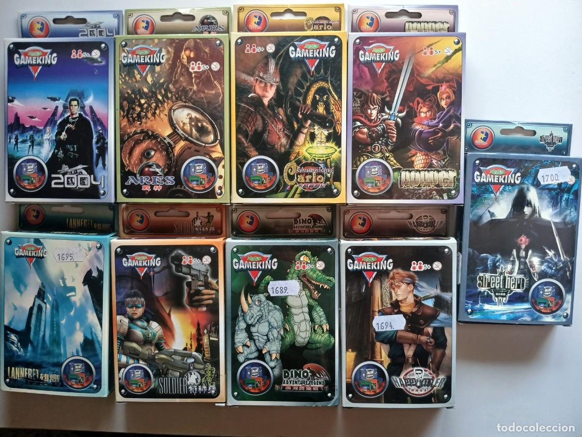 Videojuegos y Consolas: Lote 9 juegos de Game King