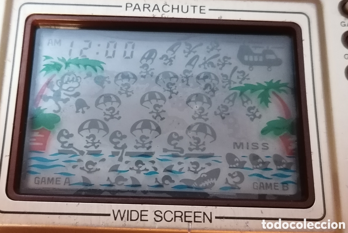 Videojuegos y consolas: Nintendo Game & Watch Wide Screen PARACHUTE - Foto 2