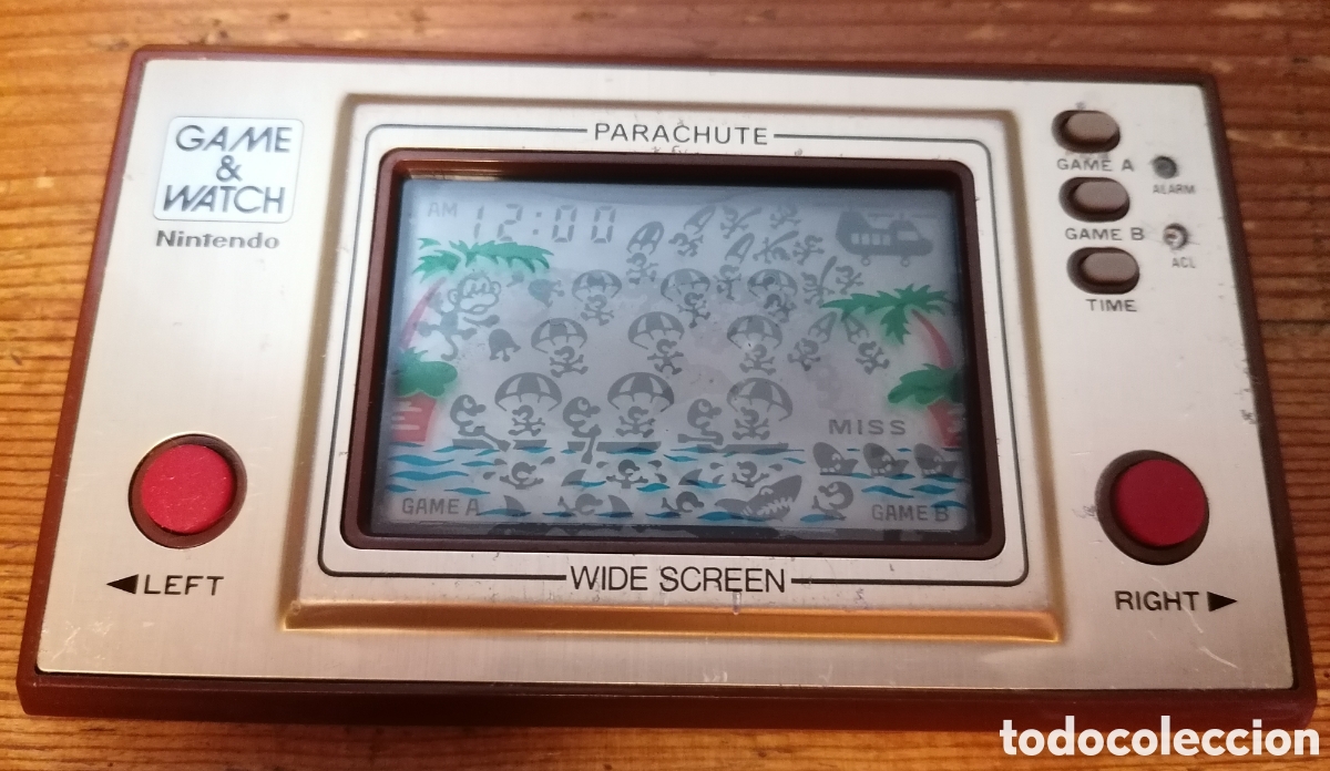 Videojuegos y Consolas: Nintendo Game & Watch Wide Screen PARACHUTE