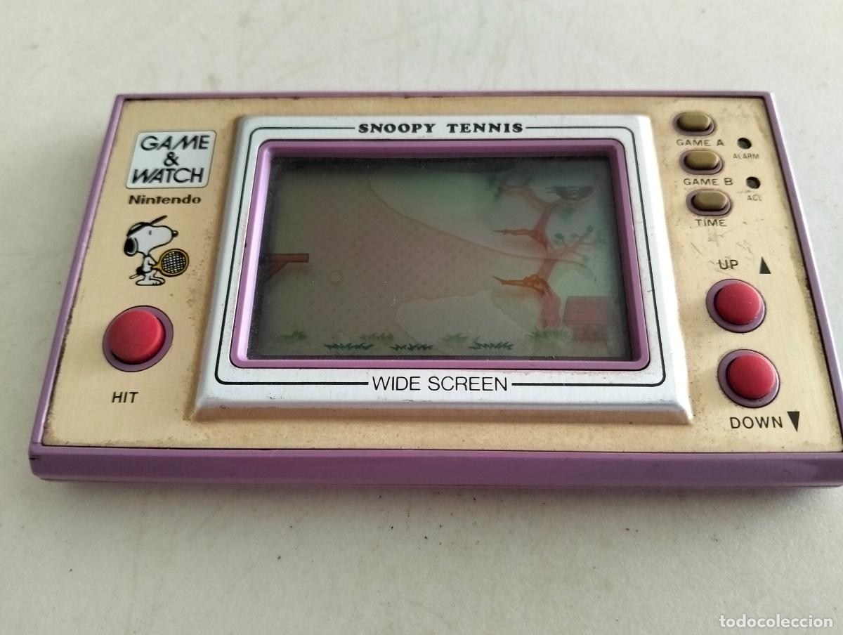 Videojuegos y Consolas: JUEGO ELCTRONICO, SNOOPY TENNIS, NINTENDO GAME & WATCH, A&Ntilde;O 1982, MADE IN JAPAN