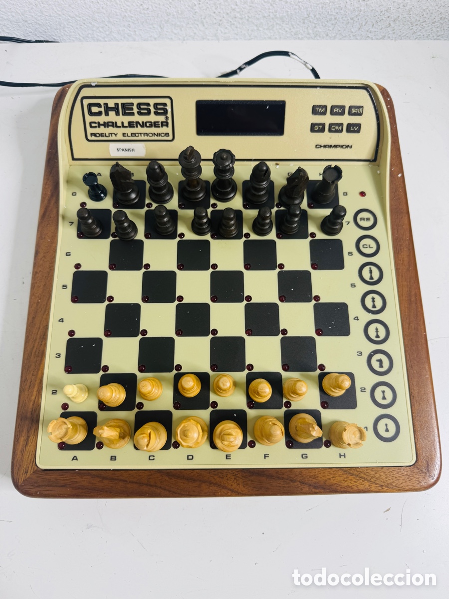 Videojuegos y Consolas: Chess Challenger Model CSC Fidelity Electronics Computer 1979 Incompleto
