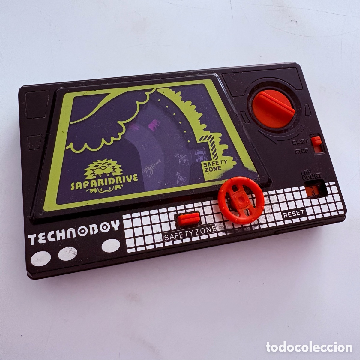 Videojuegos y Consolas: maquinita de 1982 tomy safari drive technoboy pocket arcade safaridrive
