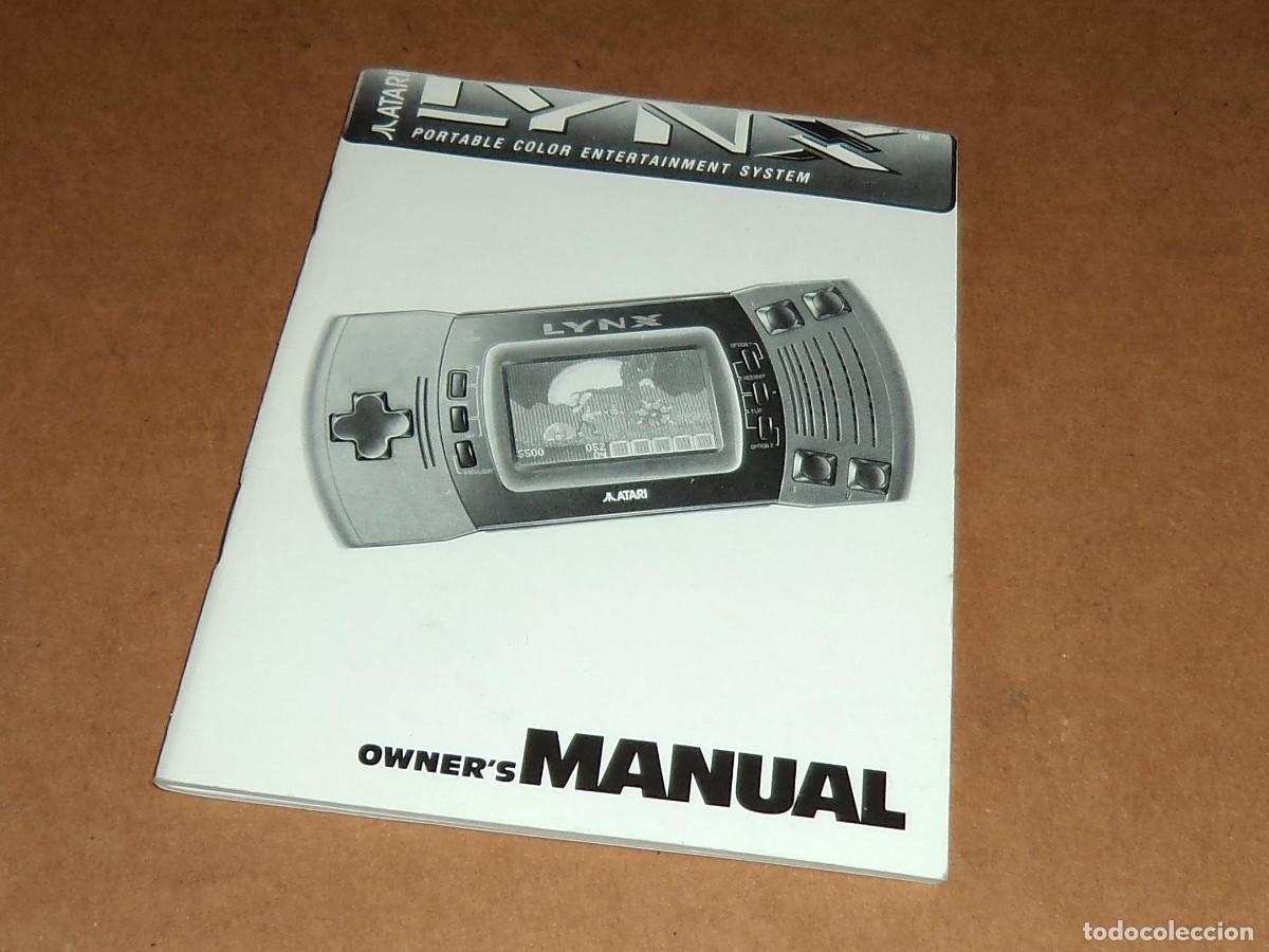 Videojuegos y Consolas: Atari Linx II , Owner's Manual , en Ingles/Frances.