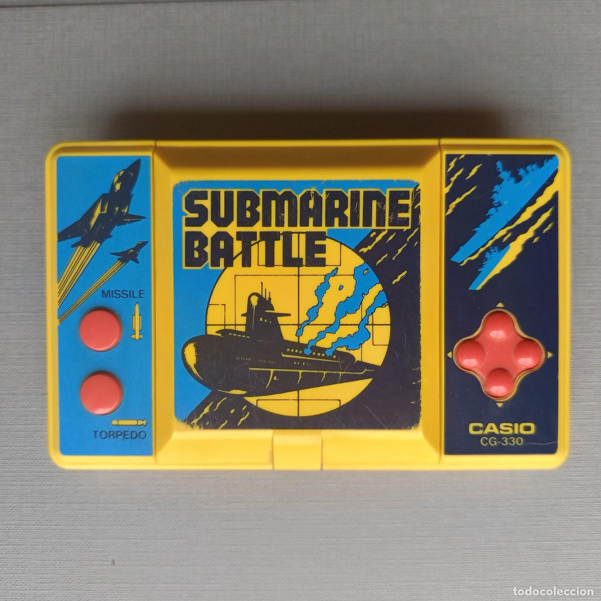 Videojuegos y Consolas: CASIO GAME&WATCH CG-330 SUBMARINE BATTLE VERY GOOD CONDITION FULL WORKING ORDER!
