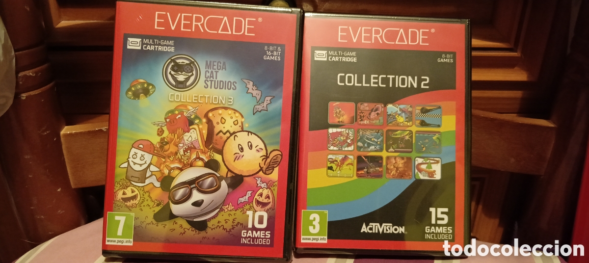 Videojuegos y Consolas: Lote de dos cartuchos Evercade