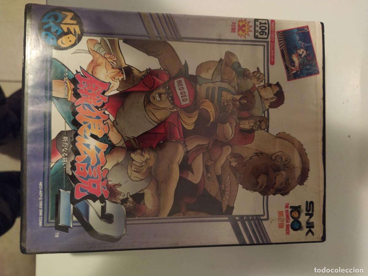 Videojuegos y Consolas: FATAL FURY 2 NEOGEO NEO GEO AES JAPONES COMPLETO , TOTALMENTE ORIGINAL SNK