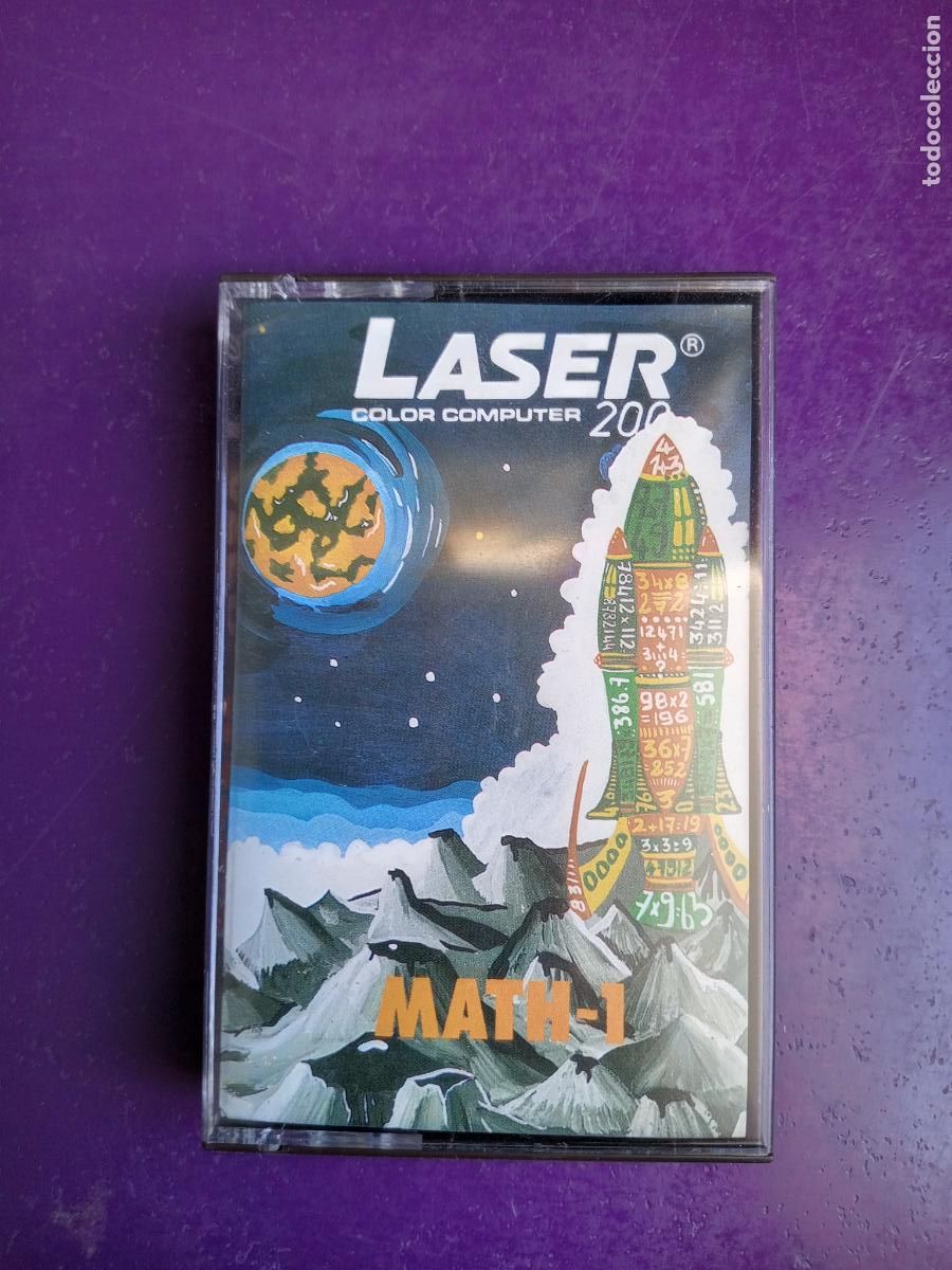 Videojuegos y Consolas: PROFESOR LASER 200 - VIDEOJUEGO VINTAGE 16K - CASETE SIN USO - MATEMATICAS - EN FRANCES