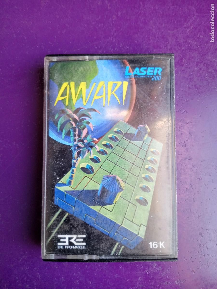 Videojuegos y Consolas: LASER 200 - VIDEOJUEGO VINTAGE 16K - CASETE SIN USO - EN FRANCES - AWARI - ESTRATEGIA AFRICA