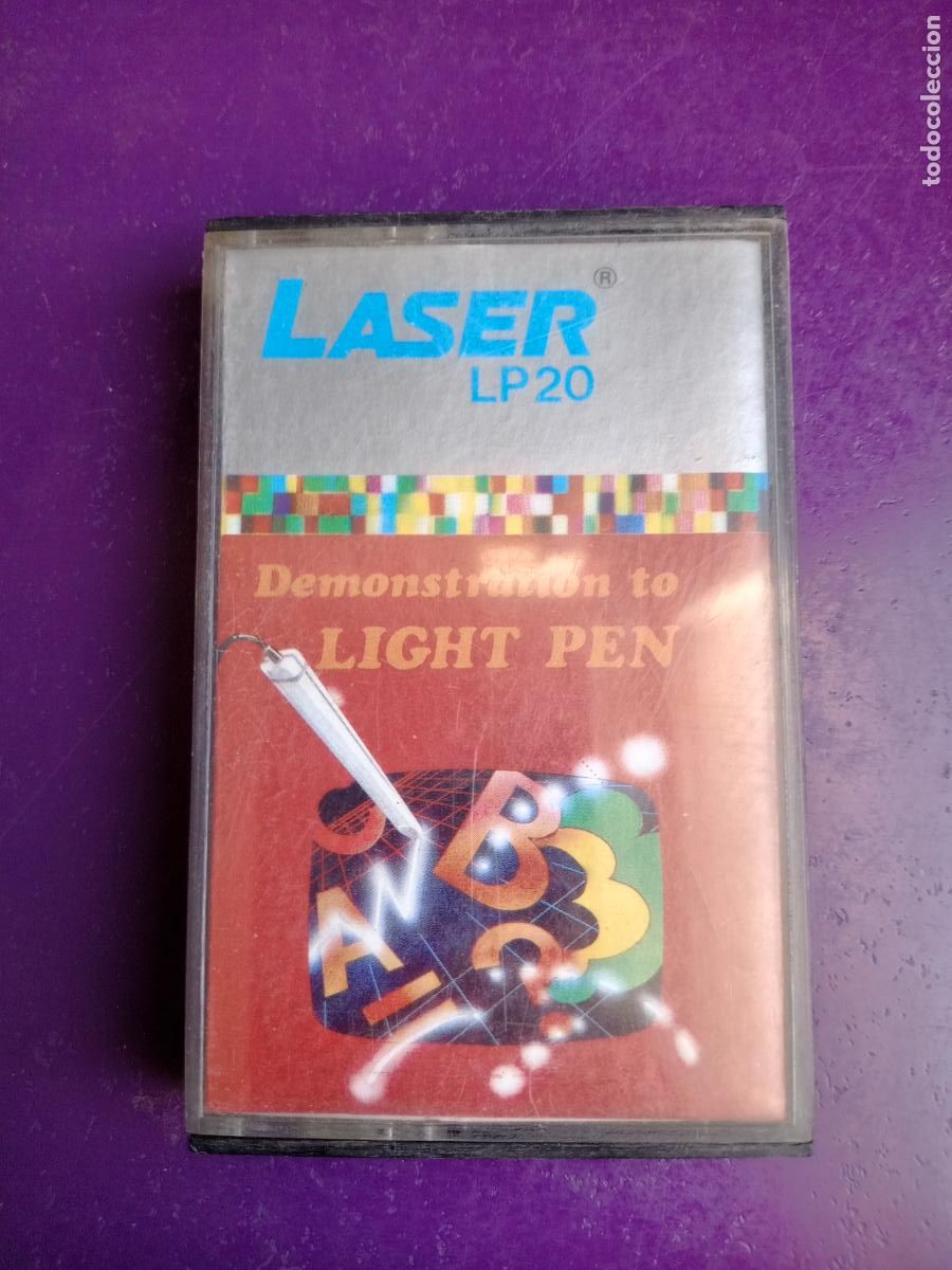 Videojuegos y Consolas: LASER LP 20 - VIDEOJUEGO VINTAGE 16K - CASETE SIN USO - EN INGLES - DEMONSTRATION LIGHT PEN