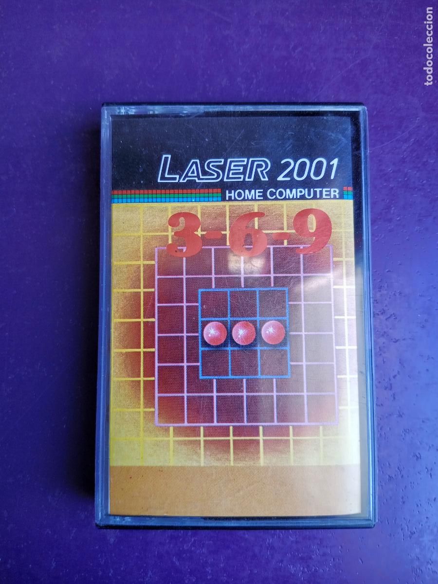 Videojuegos y Consolas: LASER 2001 HOME COMPUTER VTECH VIDEO TECHNOLOGY 1983 - 3 6 9 - DIRIA Q SIN ESTRENAR - VIDEOJUEGO