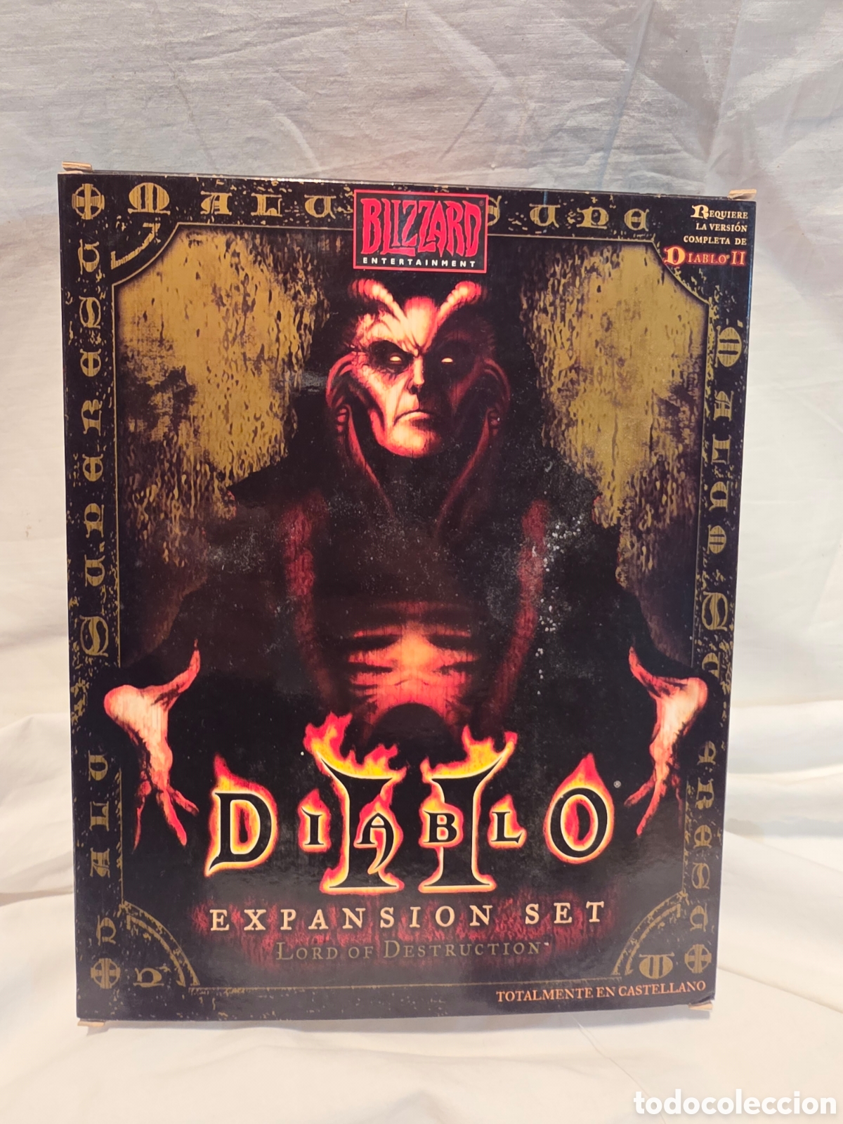 Videojuegos y Consolas: DIABLO II. EXPANSION SET. SOLO CAJA CON INSTRUCCIONES.